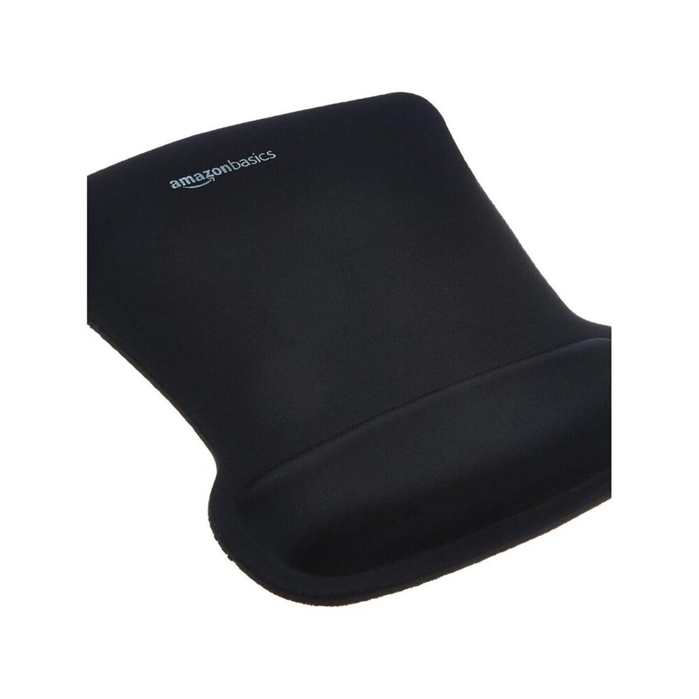 Ergonomic Gel Mouse Pad Black Wrist Support Office